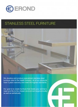EROND stainless steel furniture catalogue