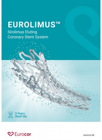Eurolimus™ Sirolimus Eluting Coronary Stent System / coronary stent / cobalt-chromium / drug eluting оптом