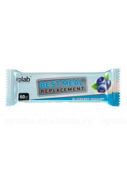 Best Meal Replacement батончик протеиновый черника-йогурт 60г N 1
