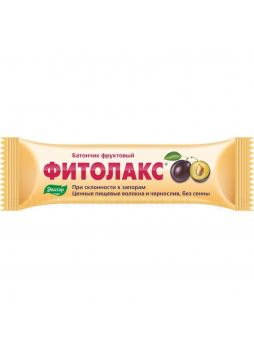 Фитолакс батончик фруктовый 50г N 1