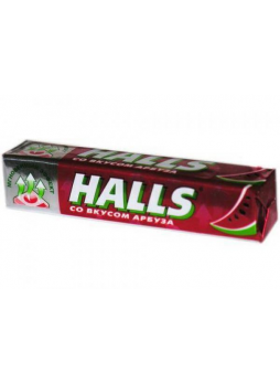 Halls леденцы от кашля арбуз 33.5 г N 1