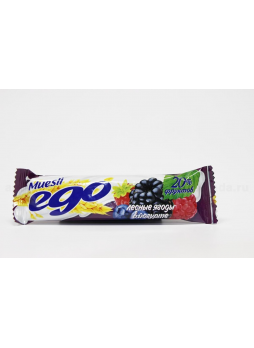 Мюсли Эго в йогурте лесное ассорти 25гр N 1