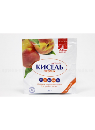 Джелли кисель персик 25 г N 1