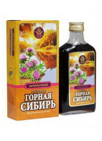 Горная сибирь бальзам печеночный безалк фл 250мл N 1 оптом