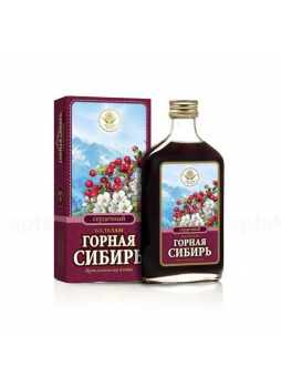Горная сибирь бальзам сердечный безалк фл 250мл N 1