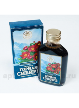 Горная сибирь бальзам успокаивающий безалк фл 100мл N 1