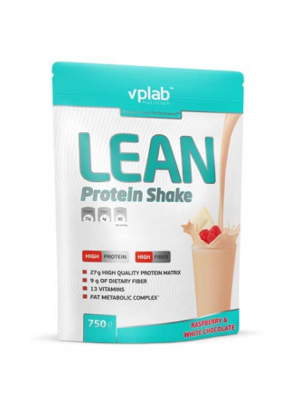 Lean Protein Shake порошок д/коктейля со вкусом малины и белого шоколада 750г пакет N 1 оптом