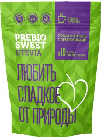 Prebio Sweet Stevia Пребиосвит сахарозаменитель с пребиотиками 150г N 1 оптом