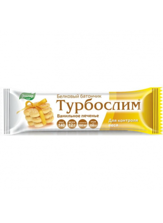 Турбослим белковый батончик ванильное печенье 50г N 1 оптом