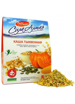 Каша тыквенная быстрого приготовления саше-пакет 40г N 5