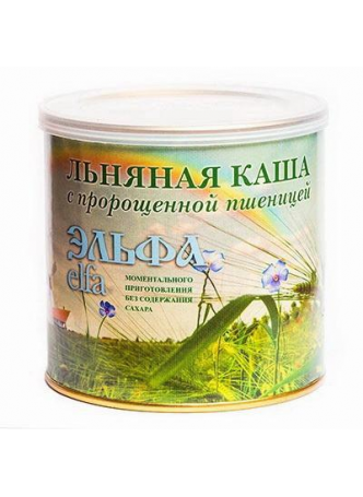 Льняная каша момент пригот с пророщеной пшеницей б/сах 400г N 1 оптом