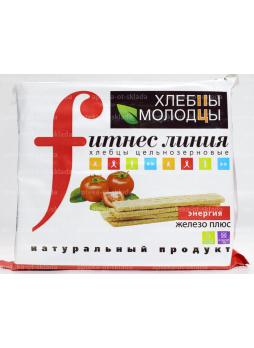 Хлебцы Фитнес линия цельнозерновые железо плюс 100г N 1