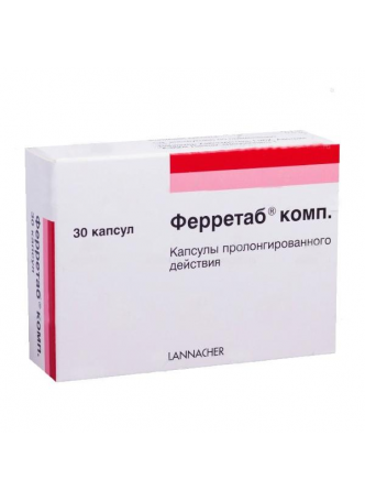 Ферретаб комп ретард капс N 30 оптом