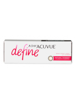 Линзы контактные 1 Day Acuvue Define Natural Shimmer 8.5/ -0.75 N 30