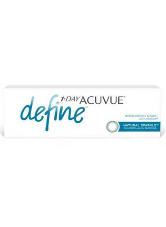 Линзы контактные 1 Day Acuvue Define Natural Sparkle 8.5/ -0.75 N 30 оптом
