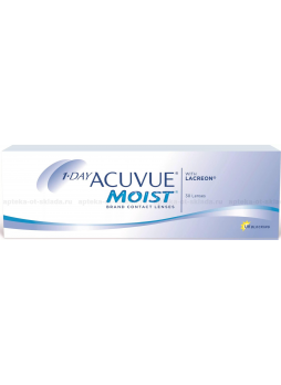 Линзы контактные 1 Day Acuvue MOIST 8.5/ -1.00 N 90