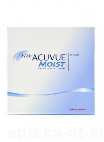 Линзы контактные 1 Day Acuvue MOIST 8.5/ -2.25 N 90 оптом