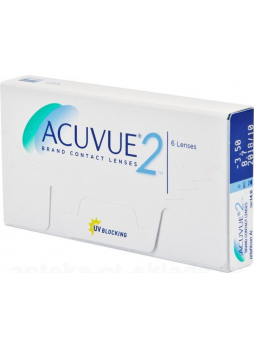 Линзы контактные Acuvue 2 8.7/-1.00 N 6