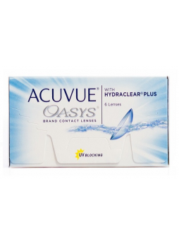 Линзы контактные Acuvue Oasys with Hydraclear plus 8.4/-1.25 N 6