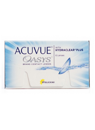 Линзы контактные Acuvue Oasys with Hydraclear plus 8.4/-1.50 N 6 оптом