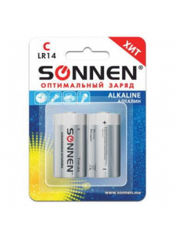 Батарейки Sonnen Alkaline С (LR14, 14A) алкалиновые /451090/ N 2