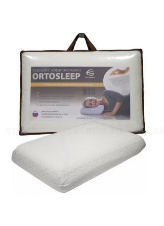 EcoSapiens Ortosleep подушка ортопед с эффектом памяти 60х40х13см /ES-78032/ N 1 оптом
