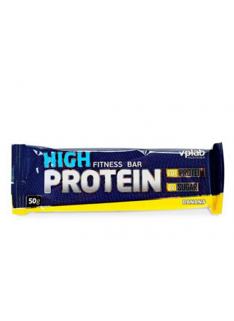 High Protein Fitness Bar батончик протеиновый 50г вкус банана N 1 оптом