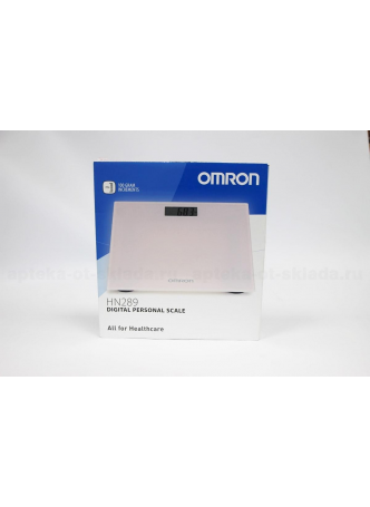 Omron весы персональные цифровые розовые HN-289 N 1 оптом