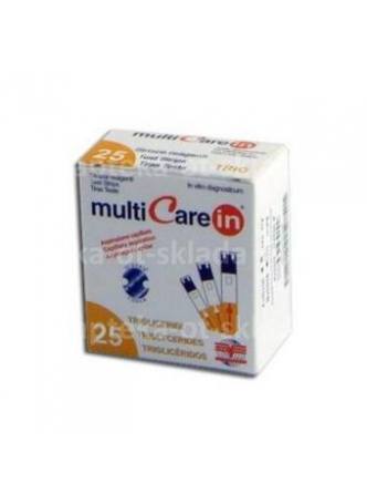 Тест-полоски MultiCare-in на триглицериды N 25 оптом