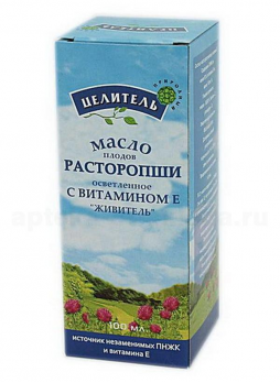 Масло расторопши с витамином Е 100мл БАД N 1