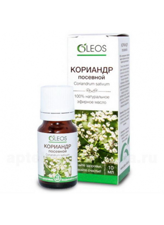 Олеос эфирное масло Кориандр посевной 10мл N 1 оптом