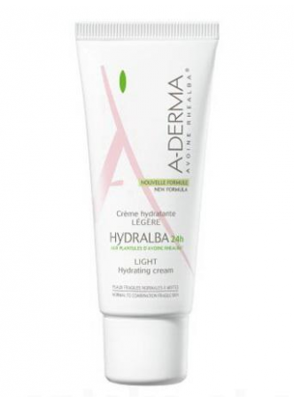 A-Derma Hydralba крем д/лица легкий увлажняющий 24часа 40мл N 1