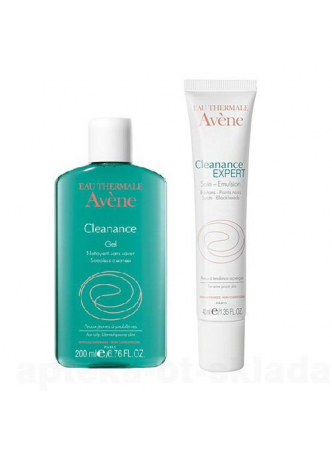 Avene Cleanance набор (очищающ гель 100 мл+себорегулир/кераторегул сыворотка40 мл) N 1 оптом