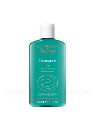 Avene Клинанс гель очищающий д/жирной и проблемной кожи 200мл N 1