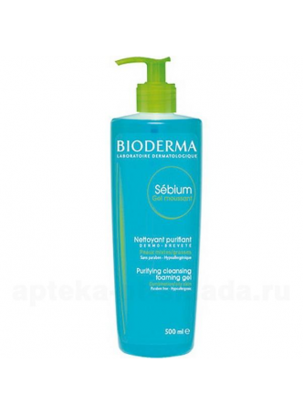 Bioderma sebium гель очищающий д/смешан/жирной кожи 500 мл N 1 оптом