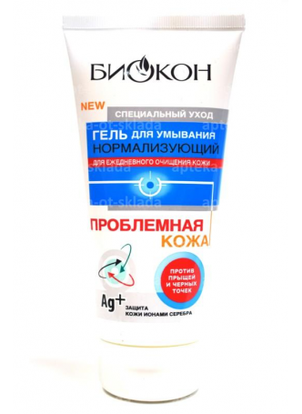 Биокон Проблемная кожа гель д/умывания нормализующий 175 мл N 1