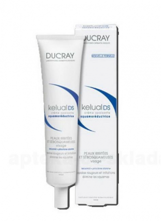 Ducray kelual DS смягчяющий крем д/лица 40 мл N 1