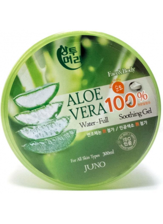 JUNO Aloe VeraУспокаивающий гель в алоэ 300мл N 1