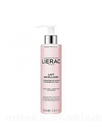 Lierac мицеллярное молочко д/лица/глаз демакияж/очищение 200мл N 1 оптом