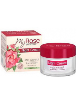 My Rose of Bulgaria Крем для лица ночной против морщин Anti-Wrinkle Night Cream 50мл N 1