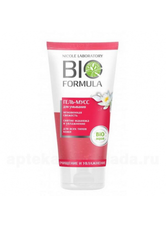 Nicole Lab Bio formula гель-мусс д/умывания для всех типов кожи 150мл N 1