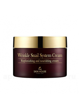 The Skin House Антивозрастной крем на основе муцина улитки Wrinkle Snail System 100мл N 1