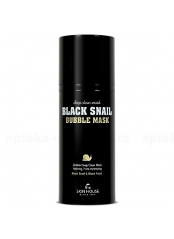 The Skin House Кислородная очищающая маска с муцином черной улитки 100мл N 1