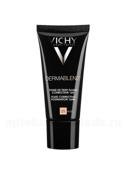 Vichy Дермабленд 3д корректир тональная основа тон-25 30мл телесный spf-25 N 1