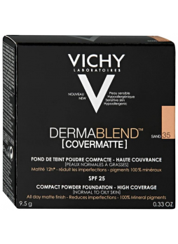 Vichy Dermablend пудра тон 35 spf 25 д/норм/жирн кожи 9,5г N 1