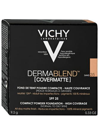 Vichy Dermablend пудра тон 35 spf 25 д/норм/жирн кожи 9,5г N 1 оптом
