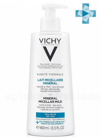 Vichy мицелярное молочко с минералами д/нормальной сухой кожи 400 мл N 1 оптом