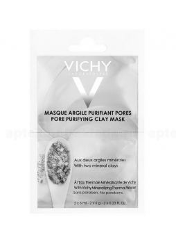 Vichy очищающая поры маска саше 6мл N 2