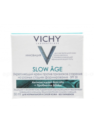 Vichy слоу аж крем пр/морщин 50мл укрепляющий spf-30 д/норм/сух кожи N 1 оптом