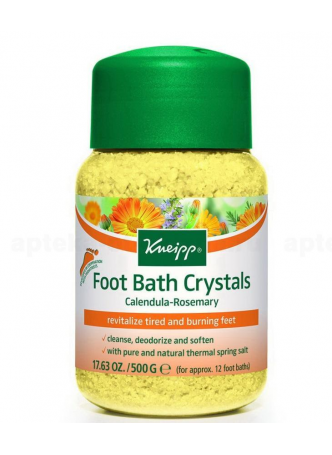 Kneipp соль для ванн д/ног с календулой и маслом апельсина 500 г N 1
